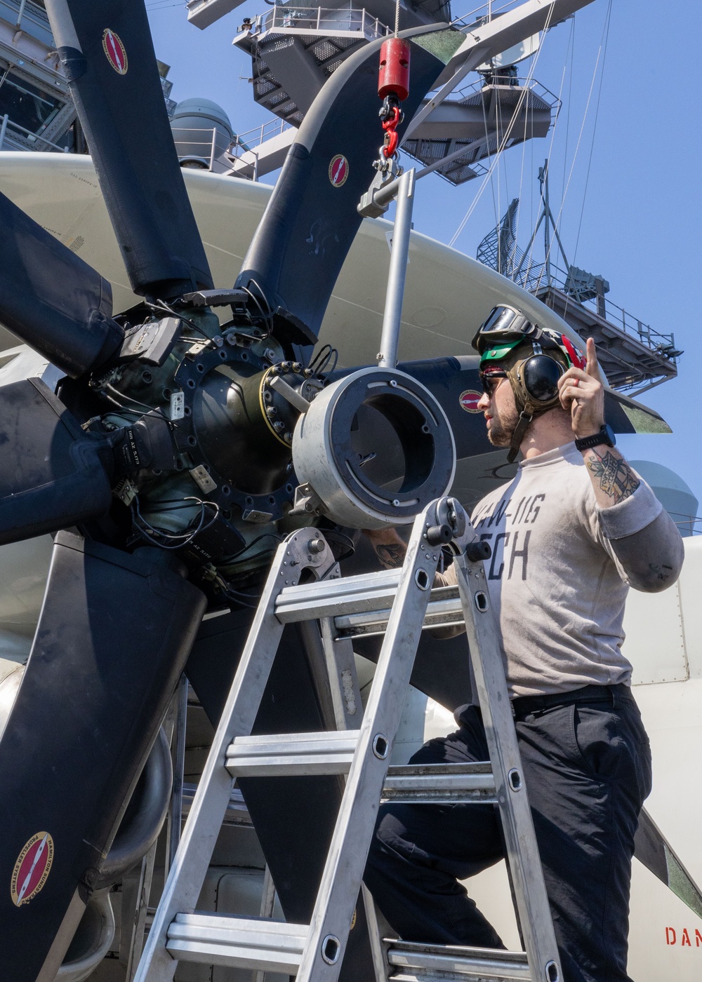 Daily Operations Aboard USS George H.W. Bush (CVN 77)