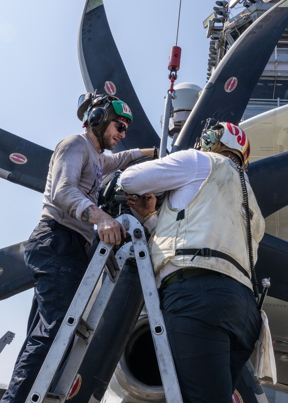Daily Operations Aboard USS George H.W. Bush (CVN 77)