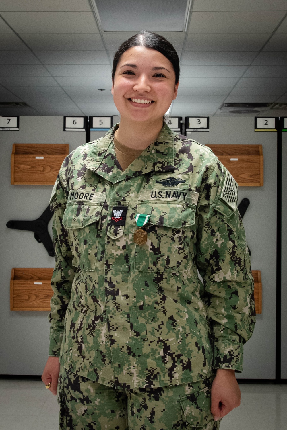 Fair Winds and Following Seas to Hospital Corpsman Second Class Salma Moore