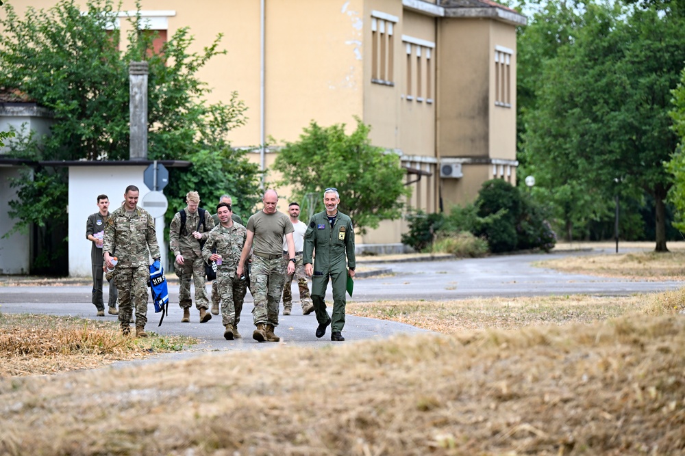 U.S. and Italian air forces conduct MARE with local first responders
