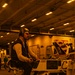 Sailors Transport Aircraft from the Flight Deck to the Hangar Bay on USS Gerald R. Ford (CVN 78)