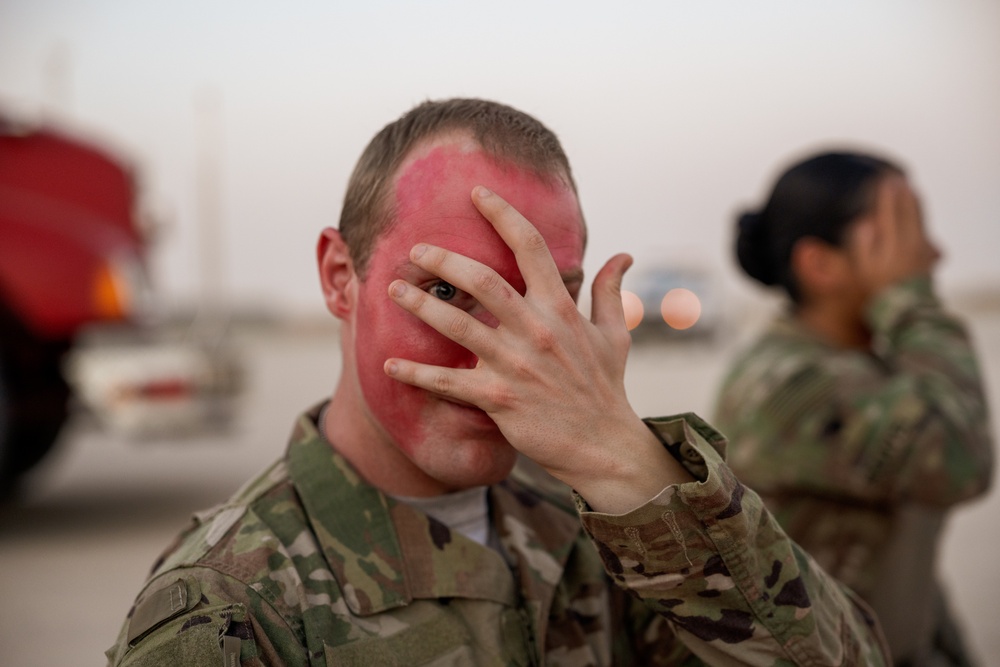 Al Asad Airbase MASCAL Exercise