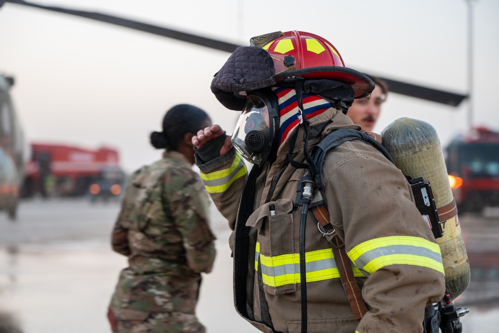 Al Asad Airbase MASCAL Exercise