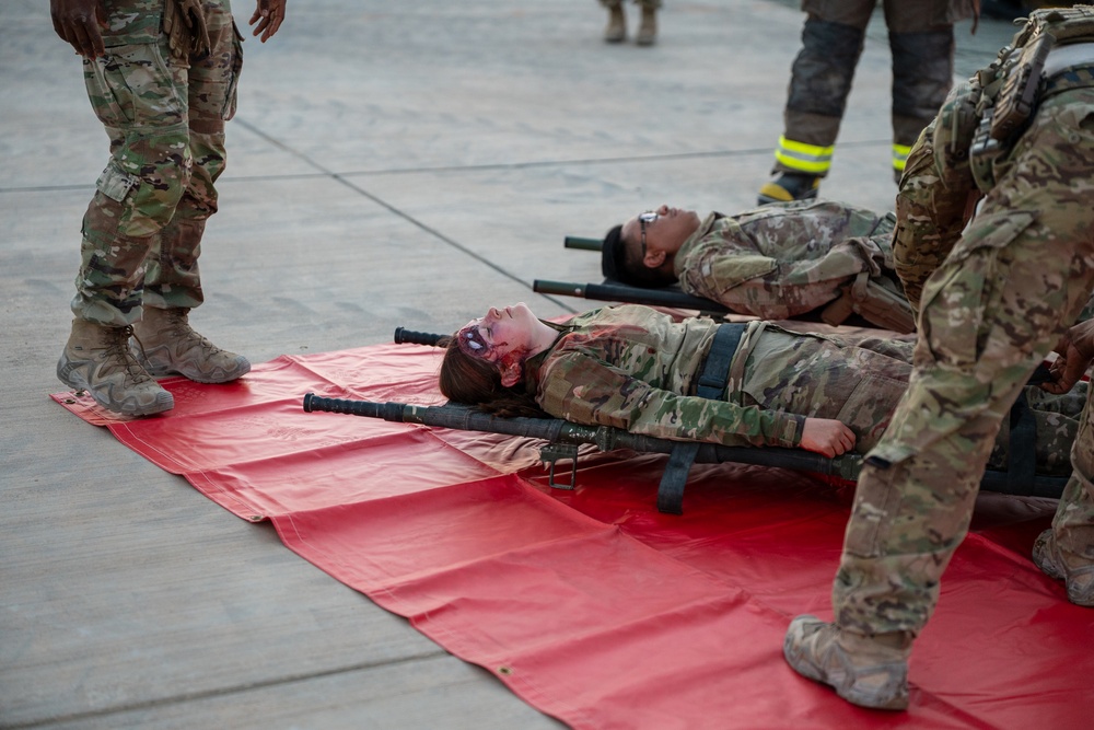 Al Asad Airbase MASCAL Exercise