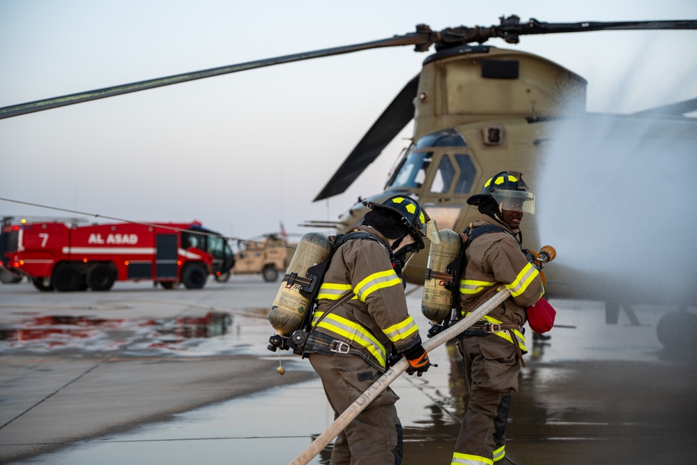 Al Asad Airbase MASCAL Exercise