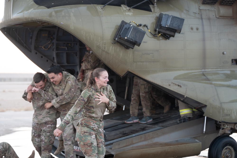 Al Asad Airbase MASCAL Exercise
