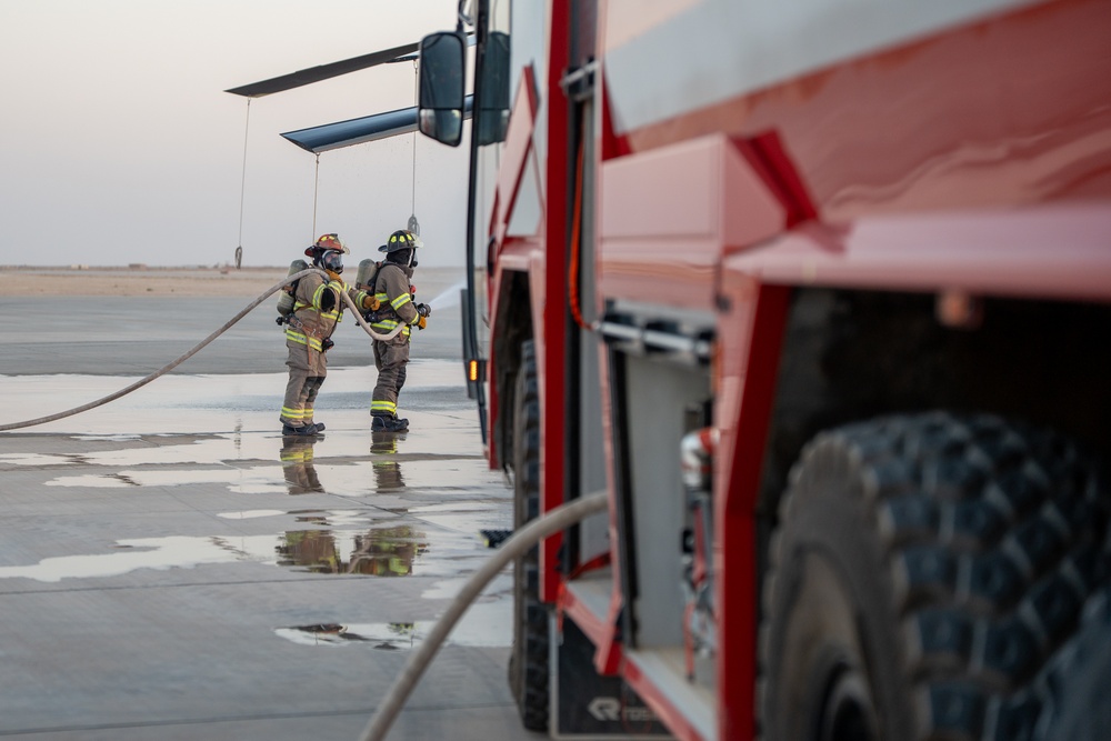 Al Asad Airbase MASCAL Exercise