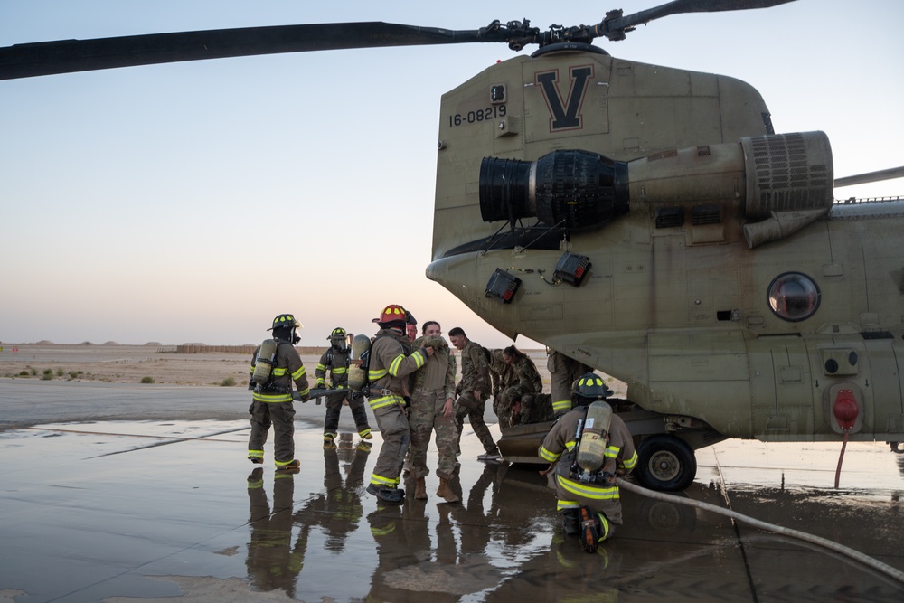 Al Asad Airbase MASCAL Exercise