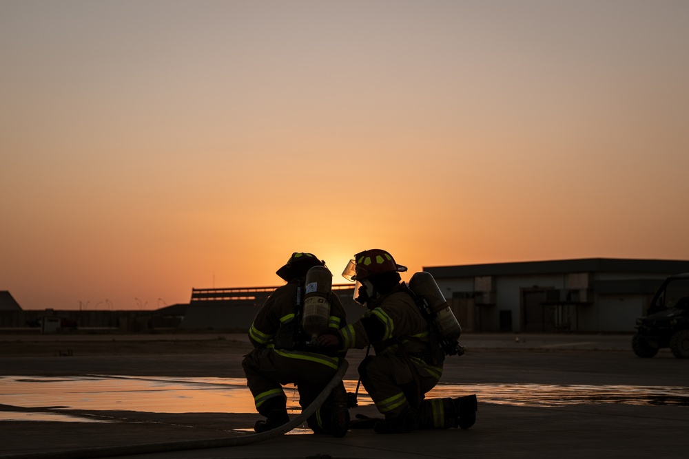 Al Asad Airbase MASCAL Exercise