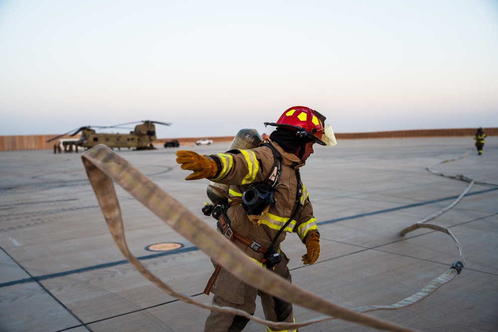 Al Asad Airbase MASCAL Exercise