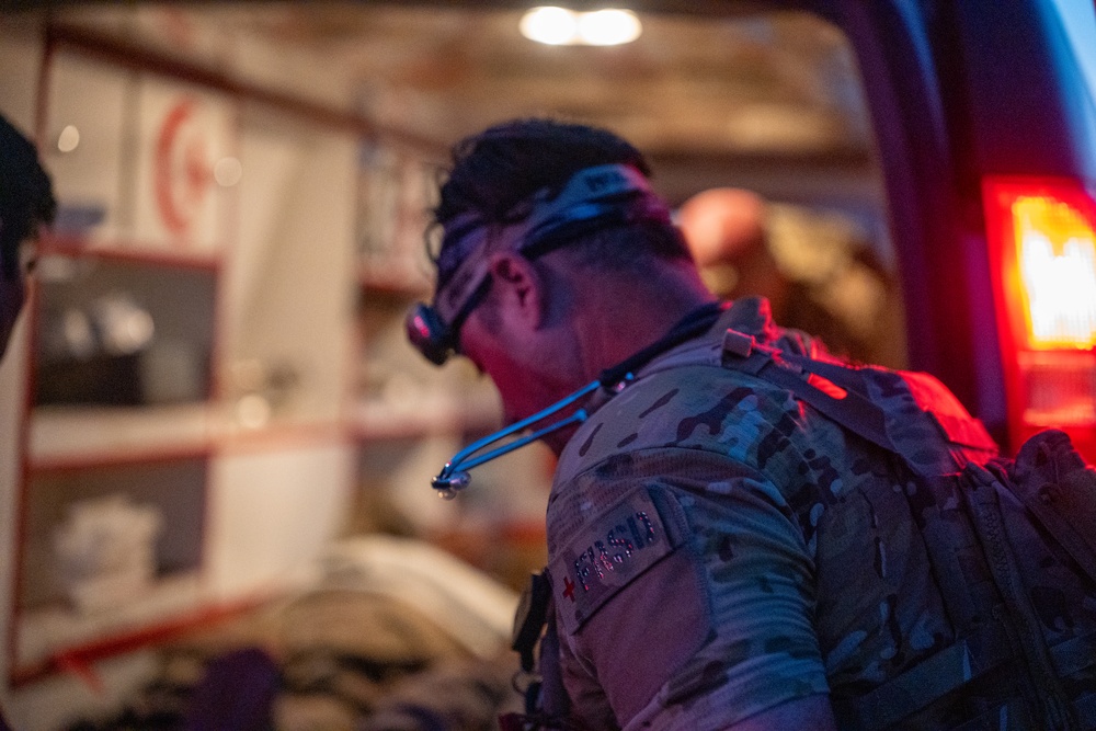 Al Asad Airbase MASCAL Exercise