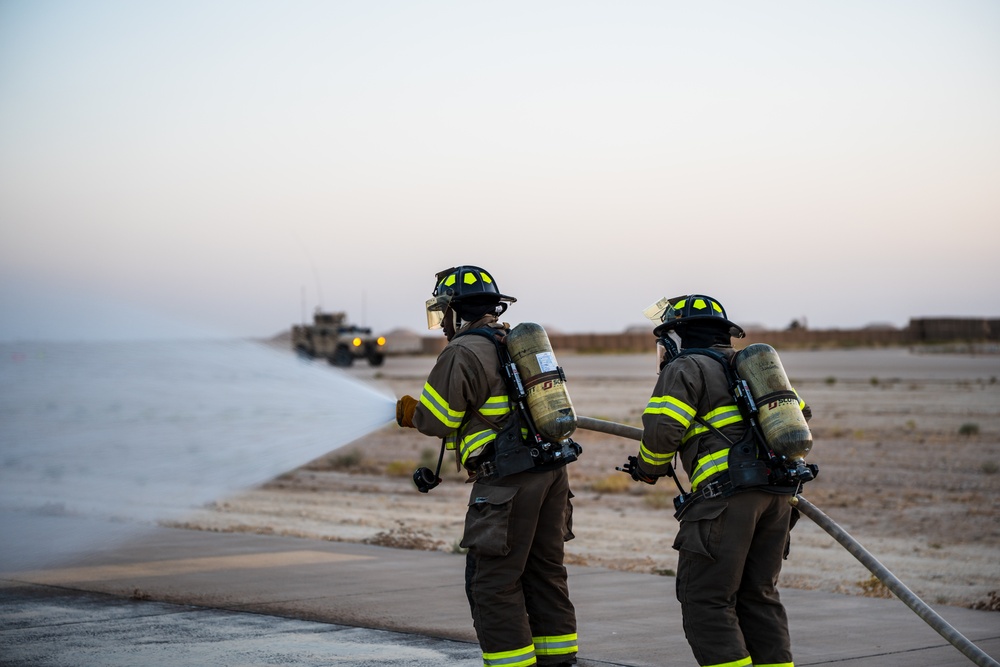 Al Asad Airbase MASCAL Exercise