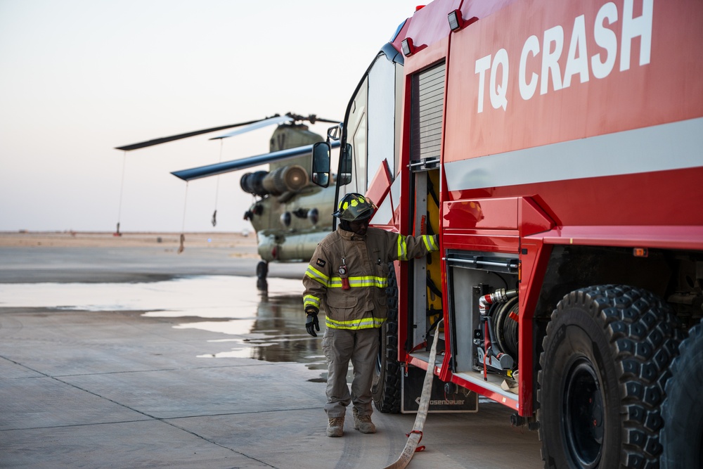 Al Asad Airbase MASCAL Exercise
