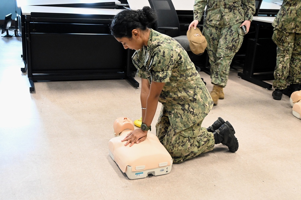 Naval Medical Readiness Training Command New England Hosted local Sea Cadet Corps as part of cadet’s Annual Summer Training