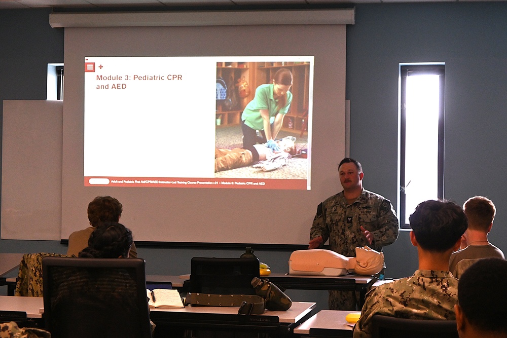Naval Medical Readiness Training Command New England Hosted local Sea Cadet Corps as part of cadet’s Annual Summer Training