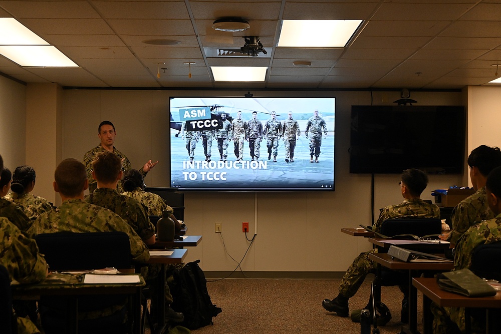 Naval Medical Readiness Training Command New England Hosted local Sea Cadet Corps as part of cadet’s Annual Summer Training