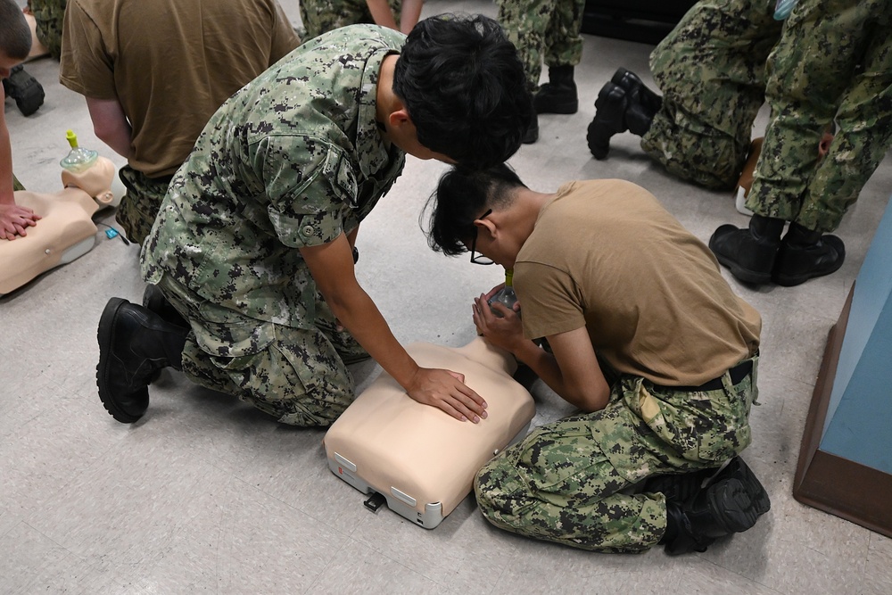Naval Medical Readiness Training Command New England Hosted local Sea Cadet Corps as part of cadet’s Annual Summer Training