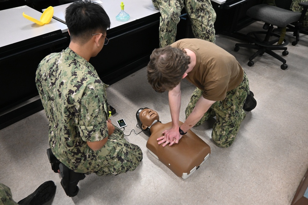 Naval Medical Readiness Training Command New England Hosted local Sea Cadet Corps as part of cadet’s Annual Summer Training