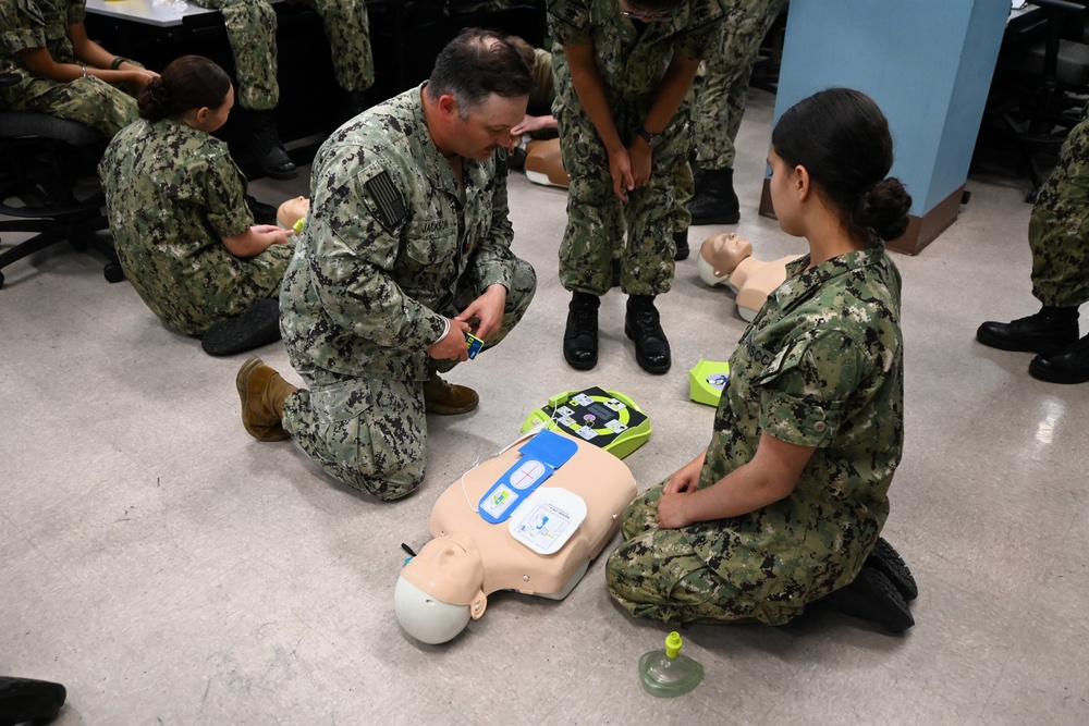 Naval Medical Readiness Training Command New England Hosted local Sea Cadet Corps as part of cadet’s Annual Summer Training