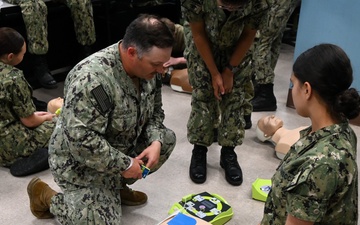 Naval Medical Readiness Training Command New England Hosted local Sea Cadet Corps as part of cadet’s Annual Summer Training
