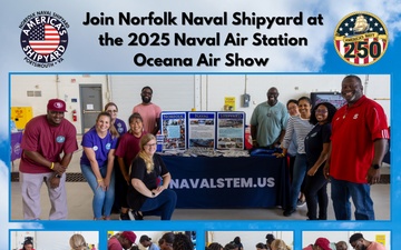 Join NNSY at the 2025 Naval Air Station Oceana Air Show