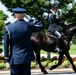 Full Military Funeral Honors with Escort are Conducted for U.S. Air Force Lt. Col. Donald Downing in Section 75