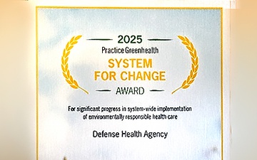 DHA and 30 Military Hospitals and Clinics Worldwide Recognized for Facility Efficiency Initiatives