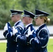 Full Military Funeral Honors with Escort are Conducted for U.S. Air Force Lt. Col. Donald Downing in Section 75