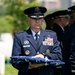 Full Military Funeral Honors with Escort are Conducted for U.S. Air Force Lt. Col. Donald Downing in Section 75