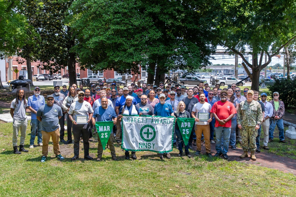 NNSY Celebrates Shop 06 - the winner of the March and April 2025 Safety Flags