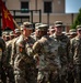 Air Defenders conduct a change of command ceremony