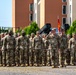 Air Defenders conduct a change of command ceremony