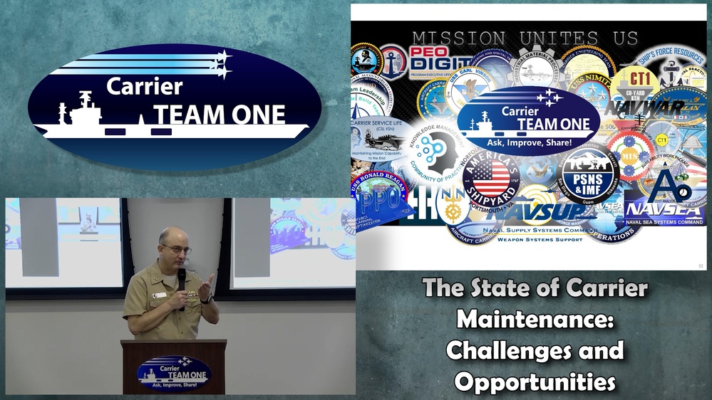 Carrier Team One (CT1) Brings Carrier Maintenance Community Together in Hybrid Annual Meeting