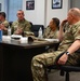 Col. Terrance Holmes, 90th Missile Wing commander, takes a tour around F.E. Warren Air Force Base