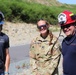 Army National Guard and Central Pierce Fire Department Conduct Water Bucket Training
