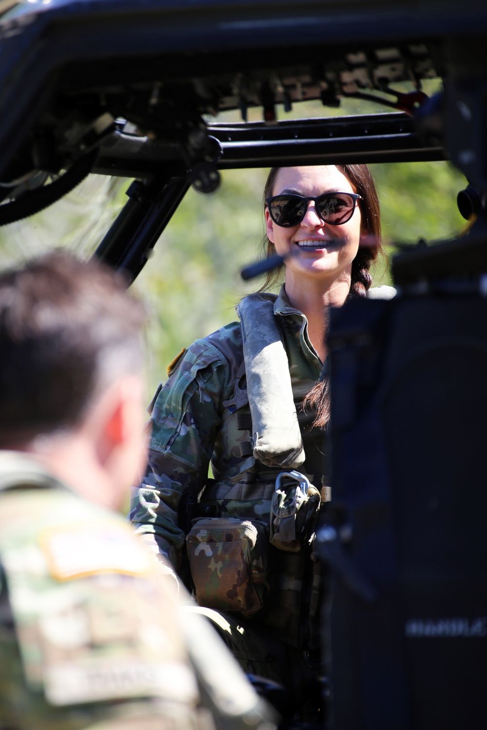 Army National Guard and Central Pierce Fire Department Conduct Water Bucket Training