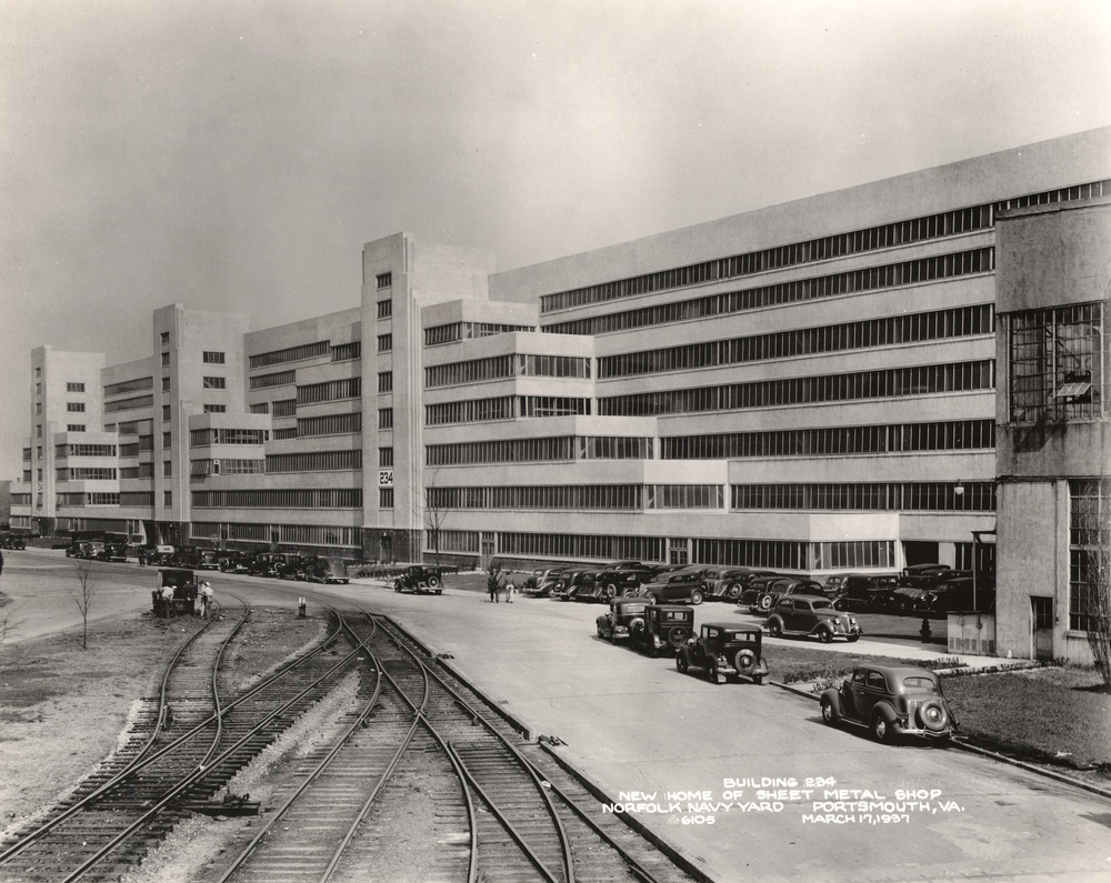 Our Yard History: The Sheetmetal Shop, Building 234