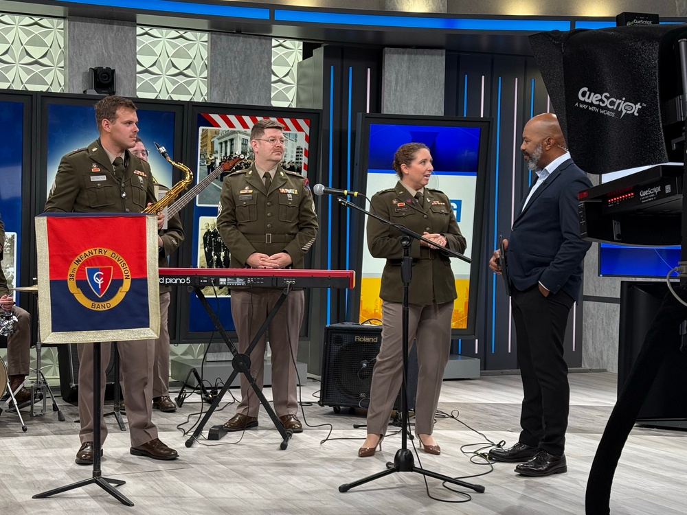 38ID Band featured on Indianapolis newscast