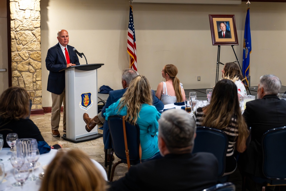 97th AMW inducts Gary Jones as 29th Friend of Altus