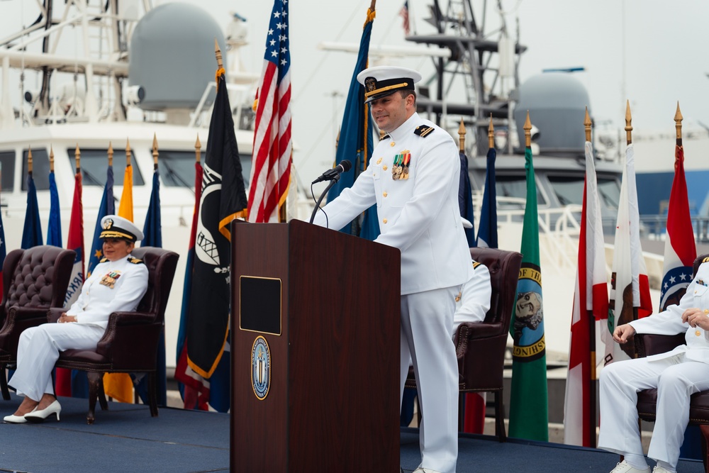 Assumption of Command Ceremony Establishing Chimera Det CHARLIE