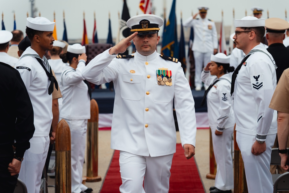 Assumption of Command Ceremony Establishing Chimera Det CHARLIE