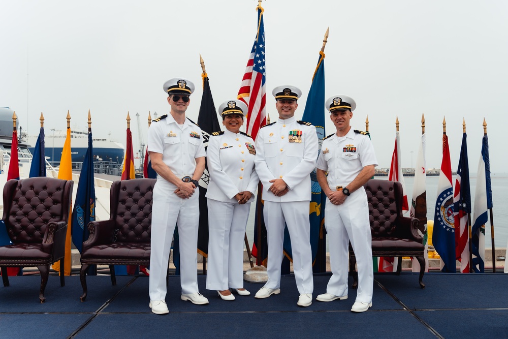 Assumption of Command Ceremony Establishing Chimera Det CHARLIE