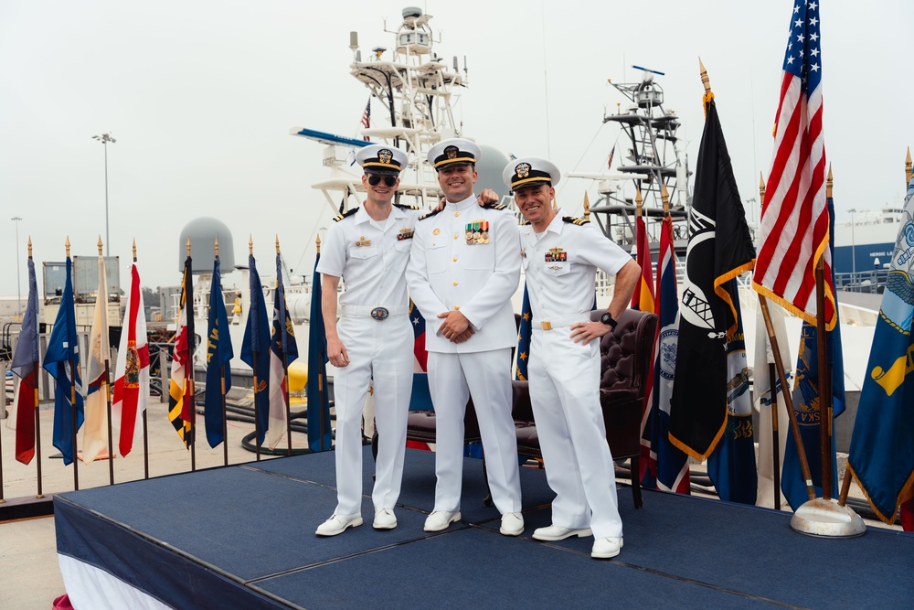 Assumption of Command Ceremony Establishing Chimera Det CHARLIE