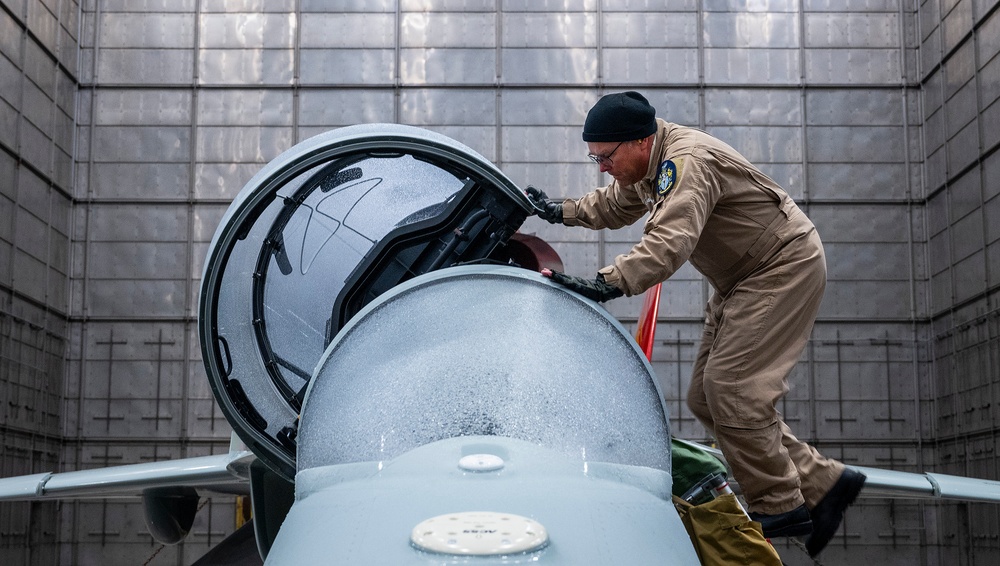 Red Hawk endures ice, winds, sun in new phase of climate tests
