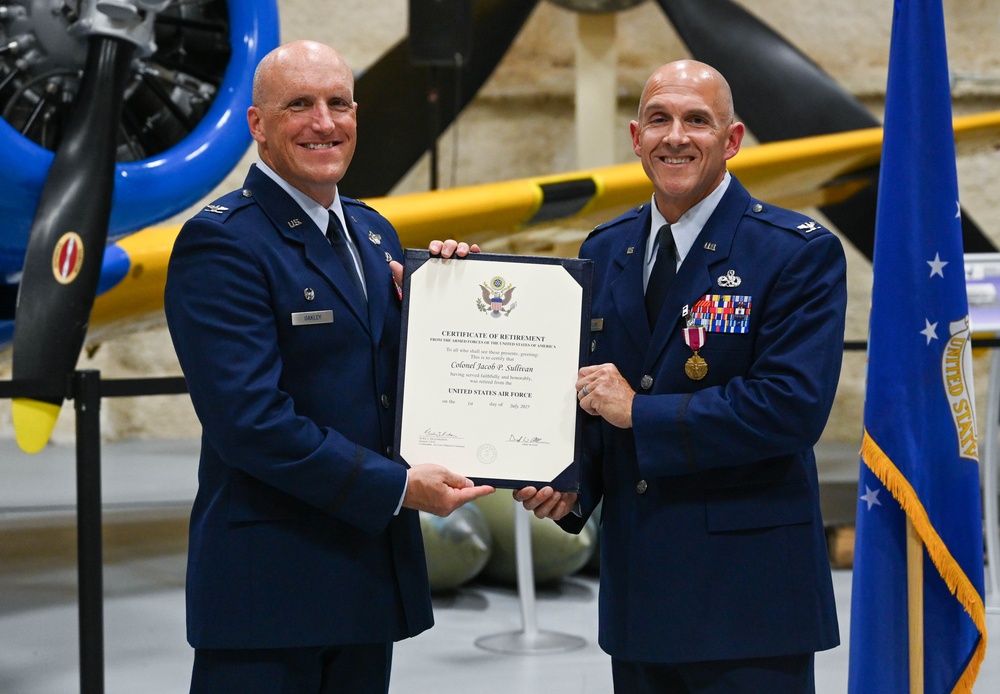 Col. Sulivan Retirement Ceremony