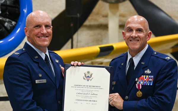 Col. Sulivan Retirement Ceremony