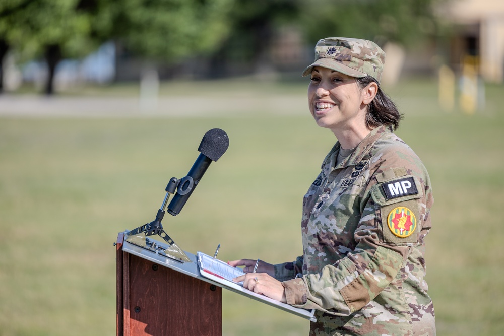 720th Military Police Battalion, 89th Military Police Brigade welcomes new commander