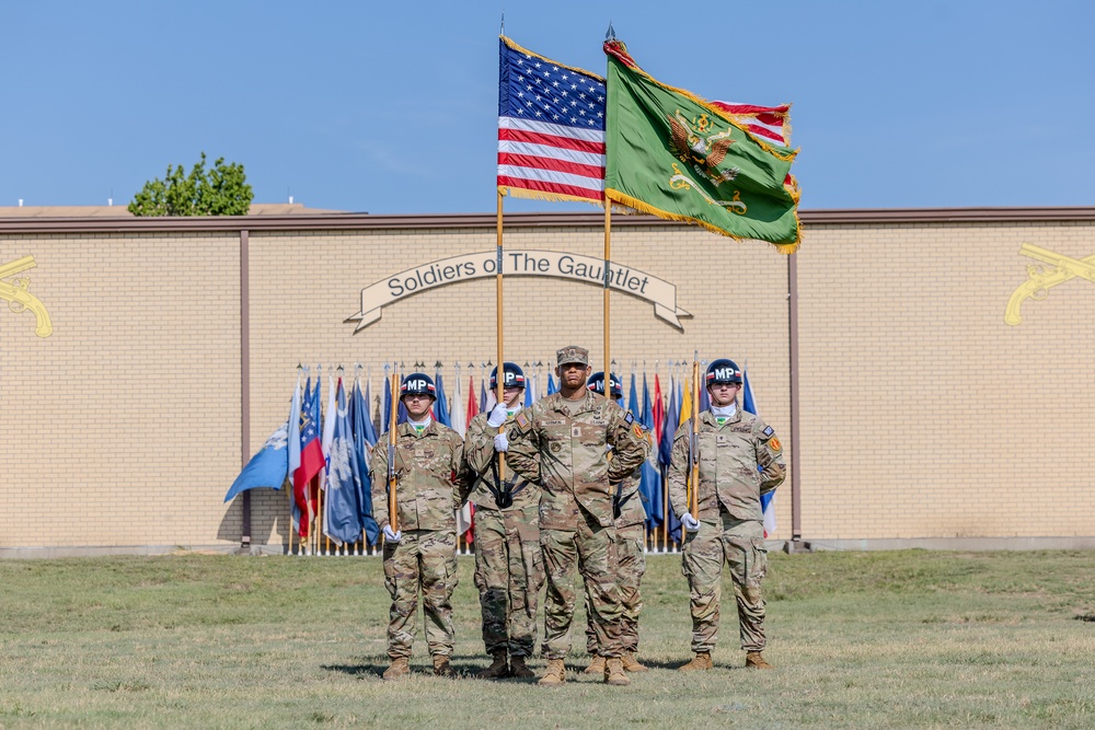 720th Military Police Battalion, 89th Military Police Brigade welcomes new commander