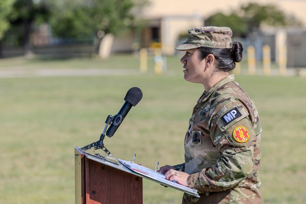 720th Military Police Battalion, 89th Military Police Brigade welcomes new commander