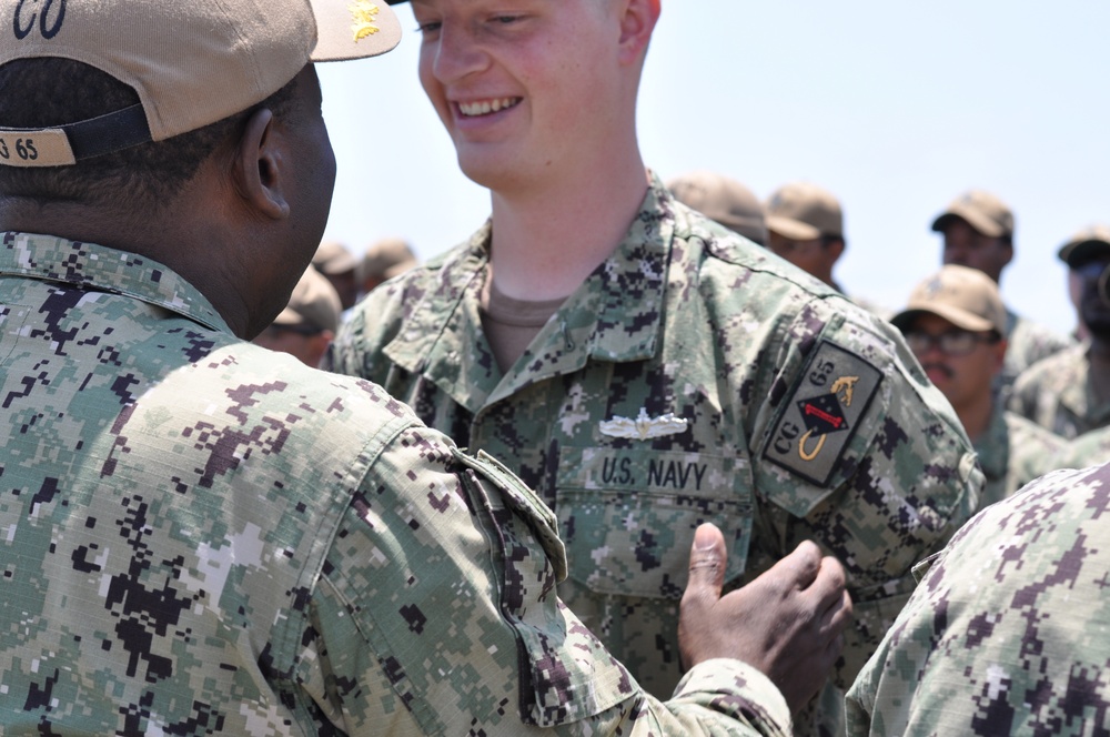 CSG 9 Visits USS Chosin